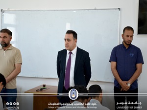 طلبة المرحلة الأولى بكلية الحاسوب في جامعة سومر يؤدون امتحانات الفصل الثاني 2024–2025
